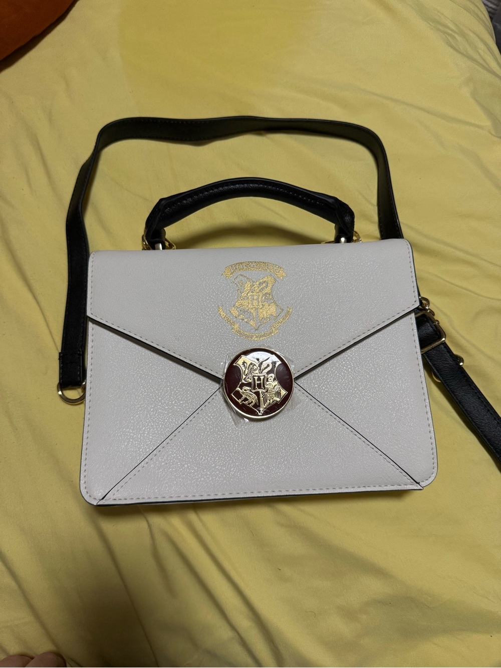 HARRY POTTER White Envelope-Style Top-Handle Crossbody